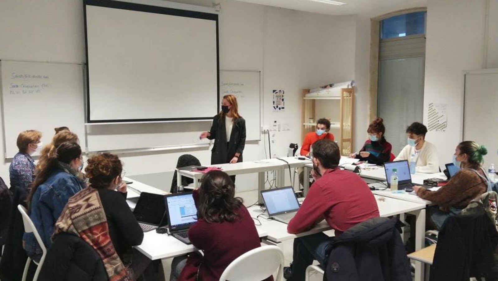 Sarah Croquelois à l'Université de Nîmes -